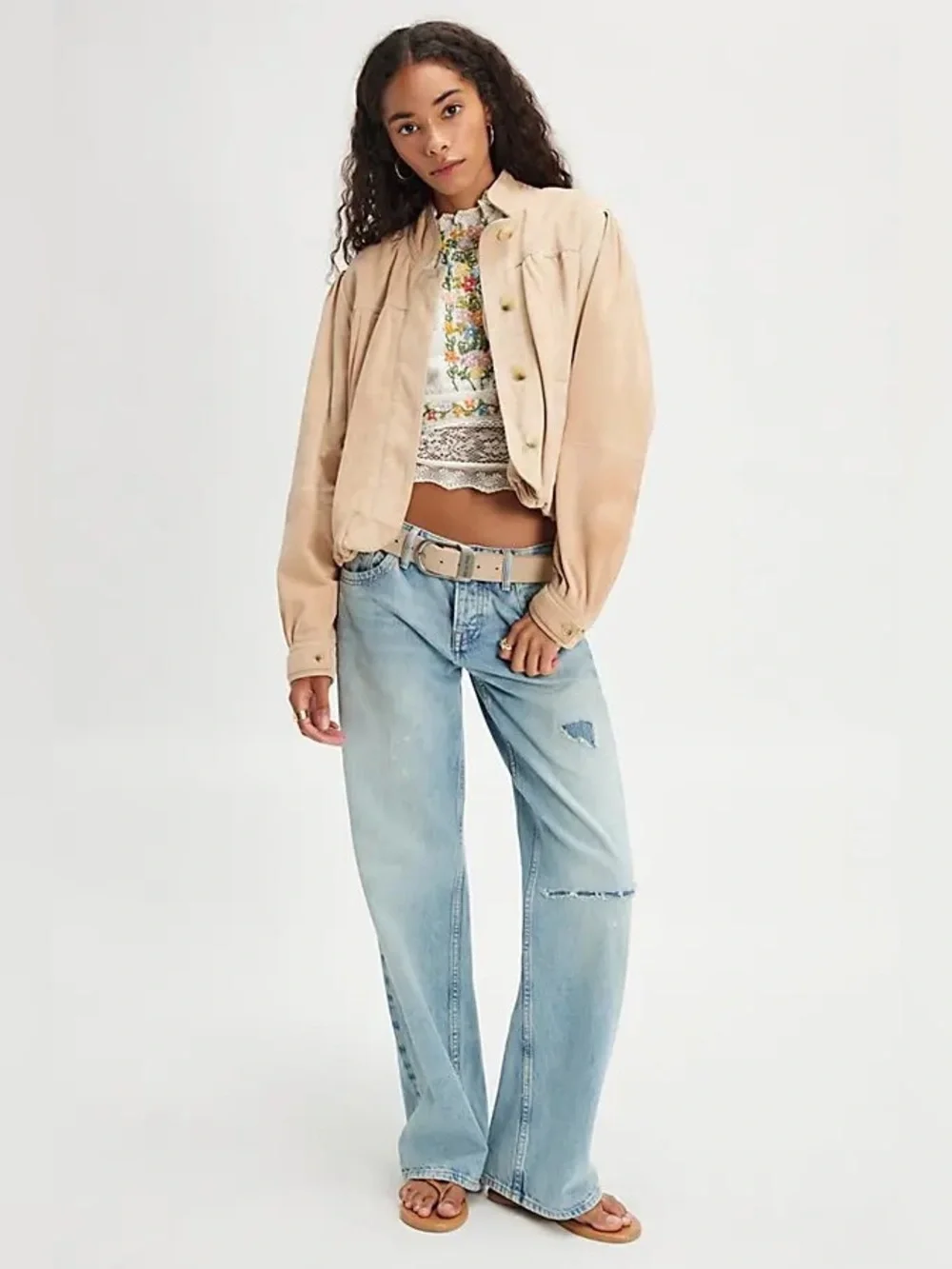 NWT! FP Free People Garden Grace Top Sz XS